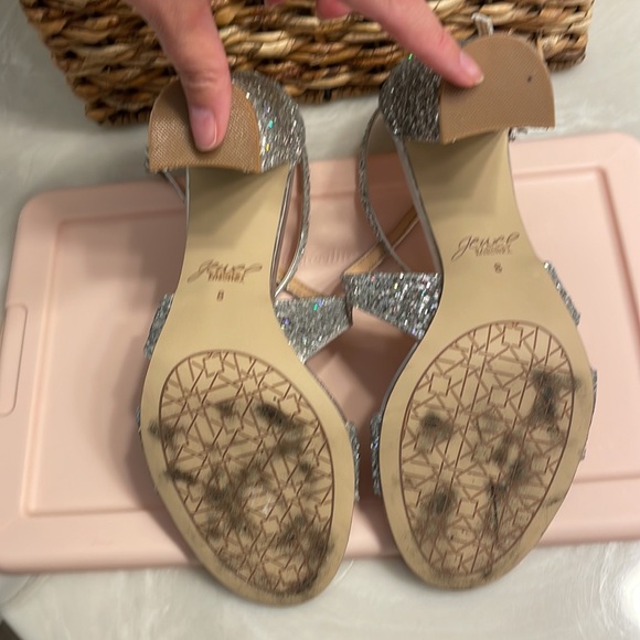 Badgley Mischka Jewel “Cook” Block Heel - Picture 4 of 5